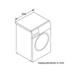 Kích thước của Máy giặt Bosch WAE24360SG