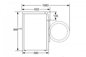 THÔNG SỐ KỸ THUẬT CỦA MÁY GIẶT BOSCH WAP28480SG